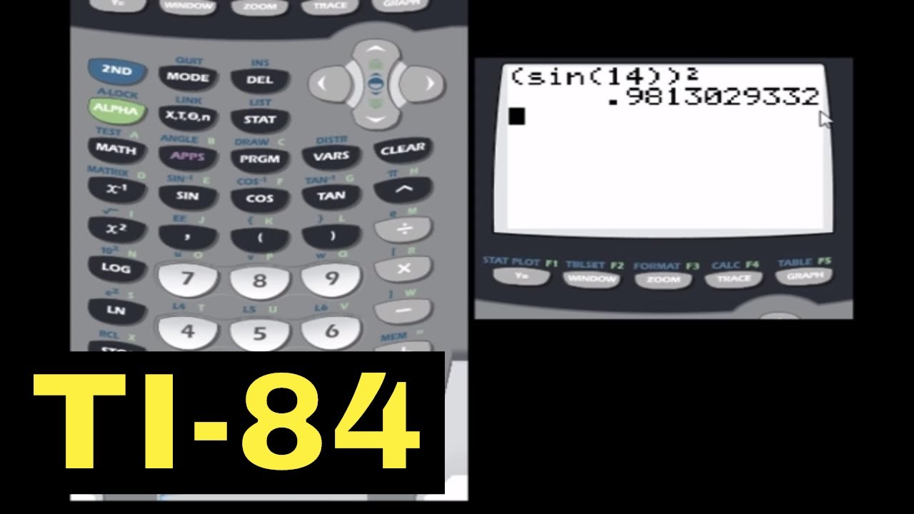 how to use ti 84 plus calculator